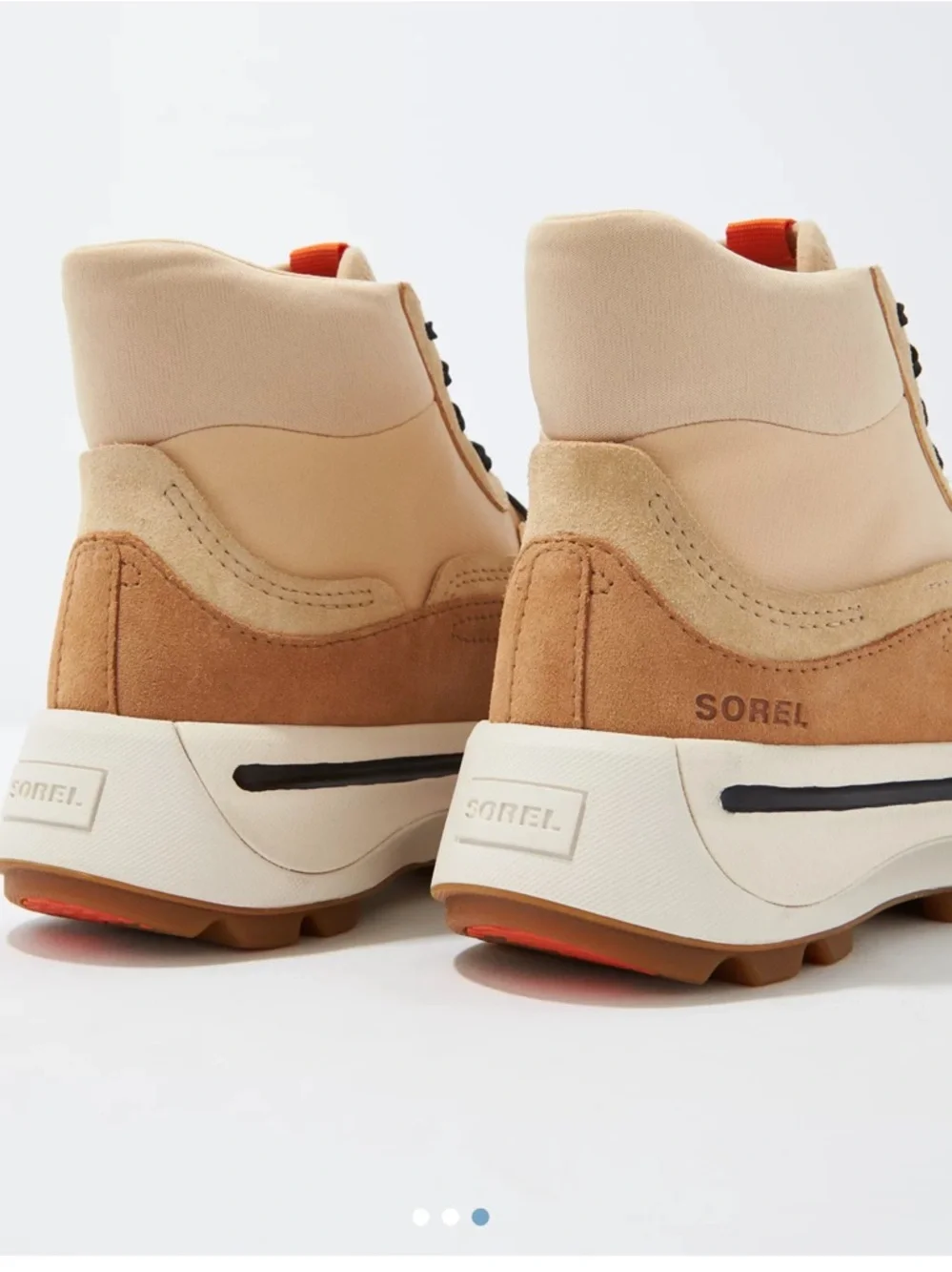 Sorel ONA 503 Women's Mid Sneaker in tan - Picture 2 of 8